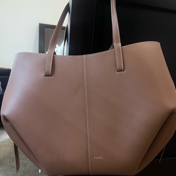 Polene Brown Tote Bag - Picture 1 of 5